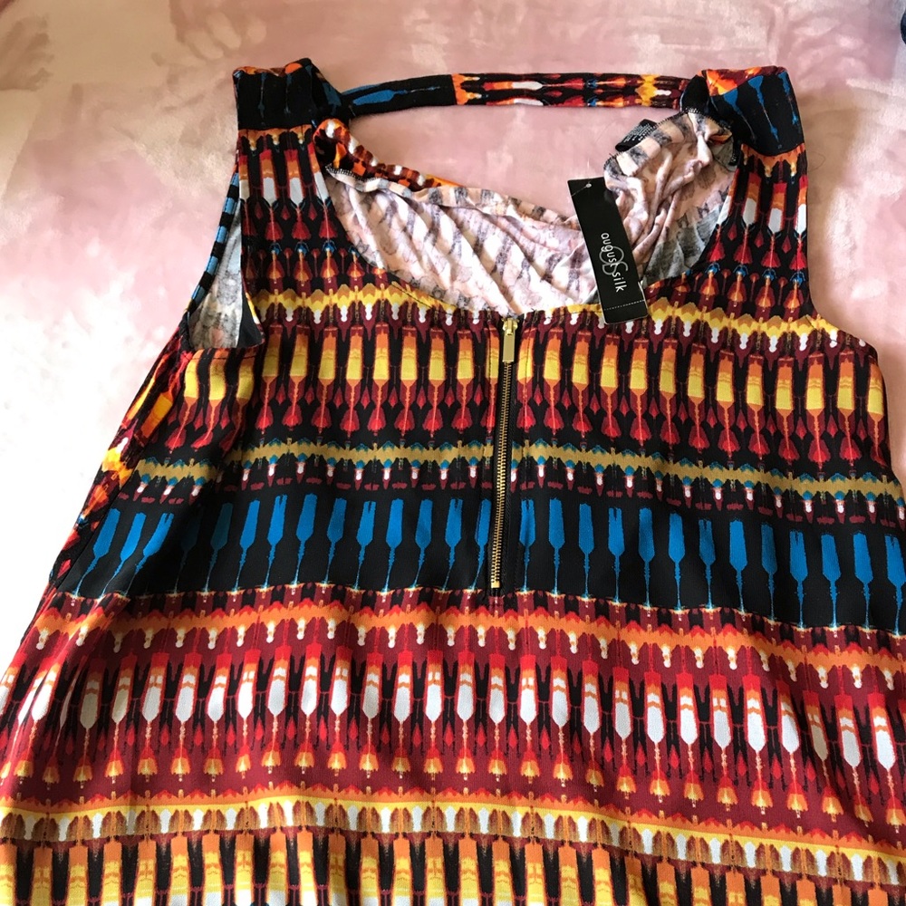 August Silk tunic